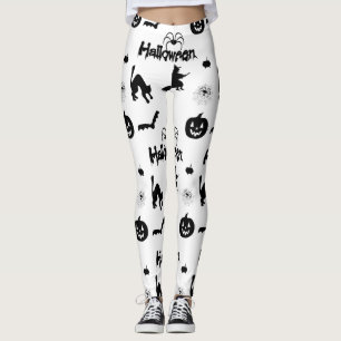 Leggings Guêtres d'araignée de sorcière de batte de