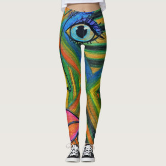 Leggings Guêtres d'art de LuckyPen