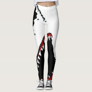 LEGGINGS GUÊTRES D'ATTAQUE DE REQUIN - GRANDE CONCEPTION D