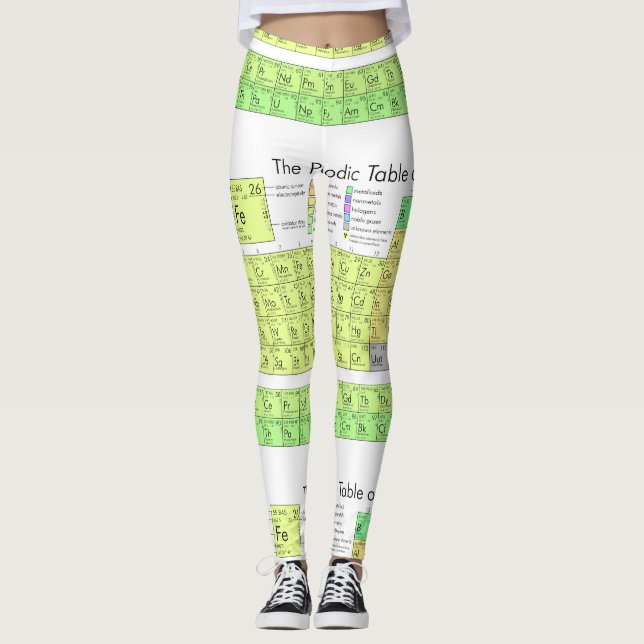 Leggings Guêtres de ballot de la Science (Devant)