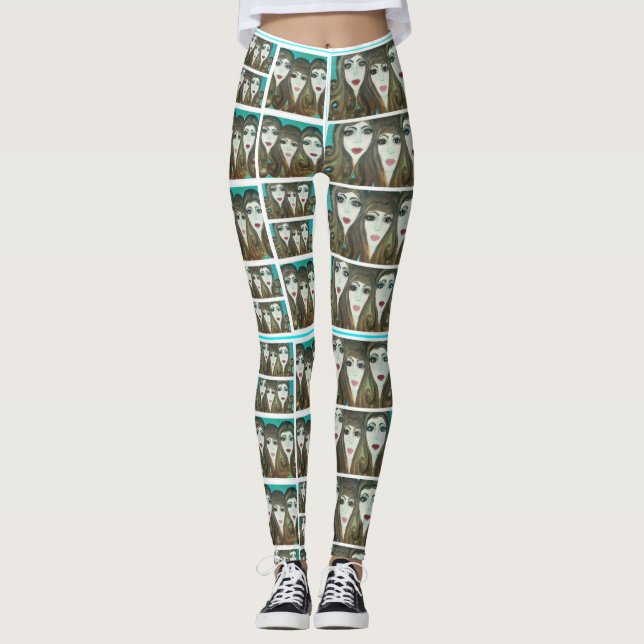 Leggings Guêtres de bébé de plage (Devant)