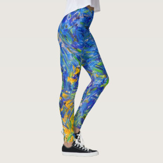 Leggings Guêtres de bleu de garçon