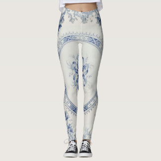 Leggings Guêtres de bleu de Victoria