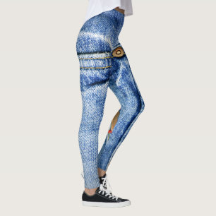 Leggings Guêtres de blues-jean