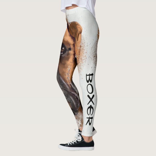 Leggings Guêtres de boxeur, guêtres fraîches de chien de (Gauche)