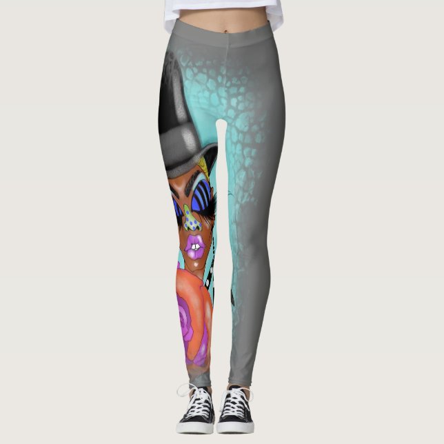 Leggings Guêtres de CASQUETTE SUPÉRIEUR (Devant)
