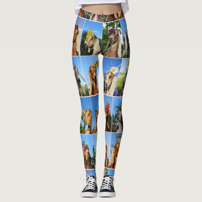 Leggings Guêtres de chèvre de bébé (Devant)