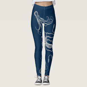 Leggings Guêtres de danse de poulpe
