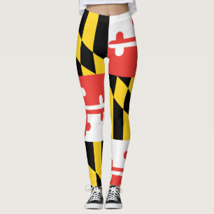 Leggings Guêtres de drapeau du Maryland
