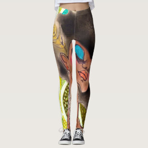 Leggings Guêtres de fée d'Afro