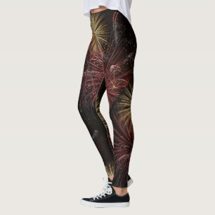 Leggings Guêtres de feux d'artifice