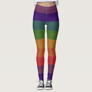 Leggings Guêtres de fierté d'arc-en-ciel de style de "Fra