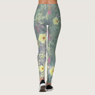Leggings Guêtres de fleurs sauvages