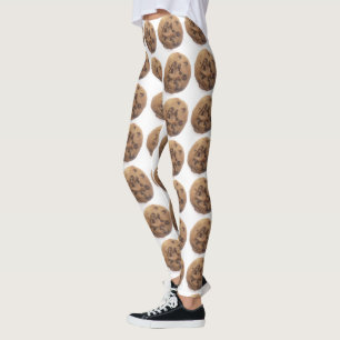 Leggings Guêtres de gâteau aux pépites de chocolat