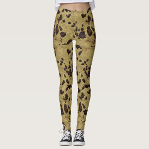 Leggings Guêtres de gâteau aux pépites de chocolat