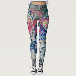 Leggings Guêtres de graffiti