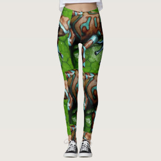 Leggings Guêtres de grenouille de ZOO de FRUITTI