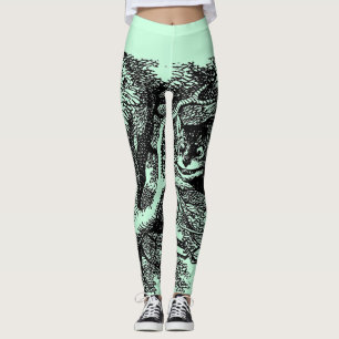 Leggings Guêtres de grimace de Cheshire