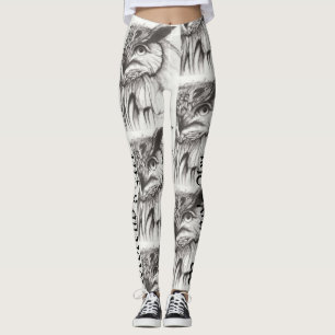 Leggings Guêtres de hibou