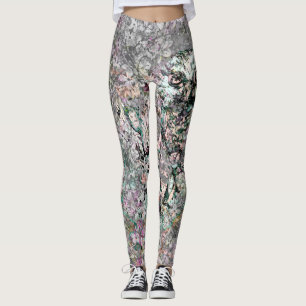Leggings Guêtres de hibou de ressort