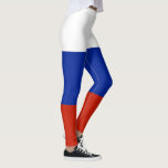 Leggings Guêtres de la Russie<br><div class="desc">Drapeau russe sur les guêtres élégantes.
Plus de conceptions dans le magasin.</div>
