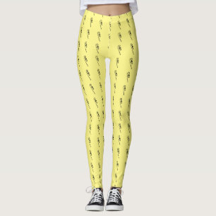 Leggings Guêtres de lampadaire d'université de Wellesley