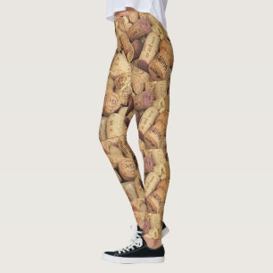 Leggings Guêtres de liège de bouteille de vin