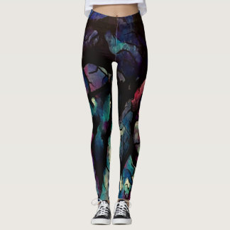 Leggings Guêtres de mosaïque