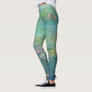 Leggings Guêtres de nénuphars de Monet