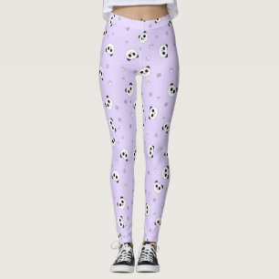 Leggings Guêtres de panda de   du panda pourpre   Baby4Life