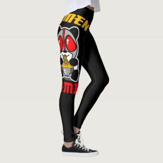 Leggings Guêtres de panda de Ramen de Kamen