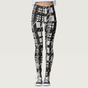 Leggings Guêtres de patchwork