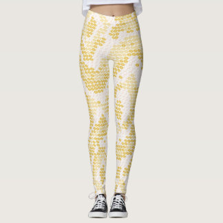Leggings Guêtres de peau de serpent albinos