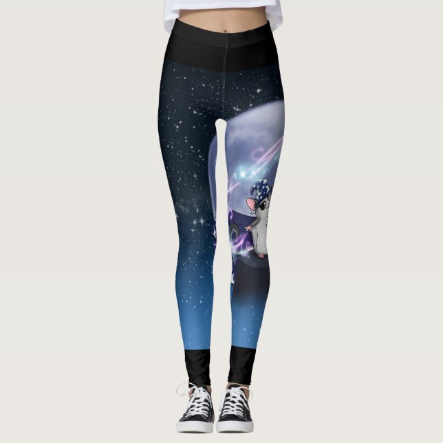Leggings Guêtres de planeur de sucre (Devant)