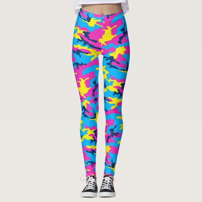 Leggings Guêtres de rainbro de Jake Paul (Devant)