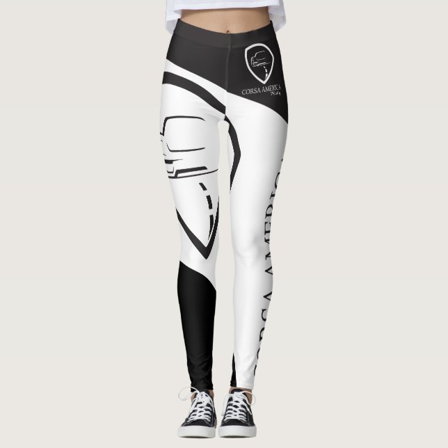 Leggings Guêtres de rassemblement de Corsa (Devant)