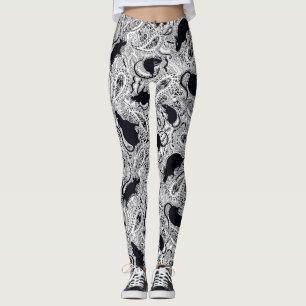Leggings Guêtres de rats de Paisley