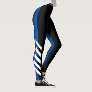 Leggings Guêtres de rayure de Black'n'Blue