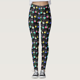 Leggings Guêtres de réaction de chimie