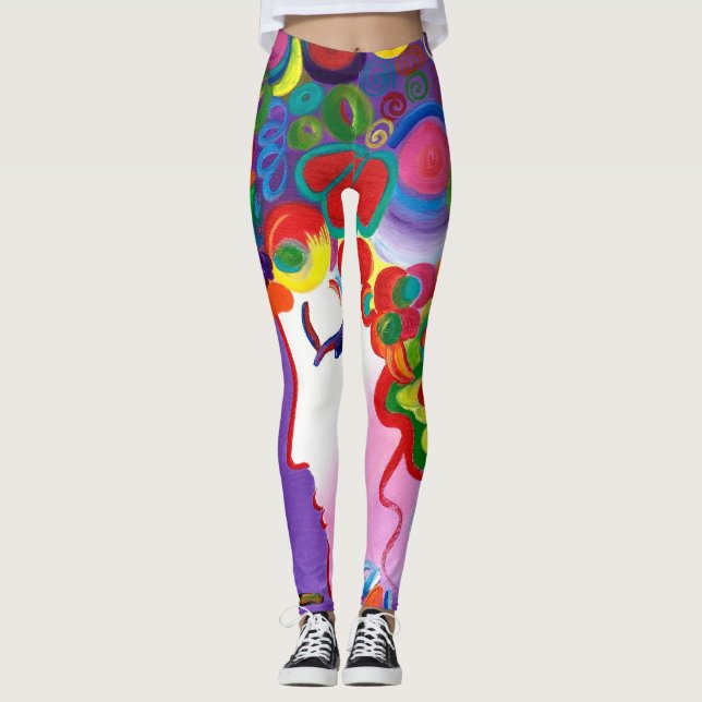 Leggings Guêtres de rougissement inspirées maximum de (Devant)