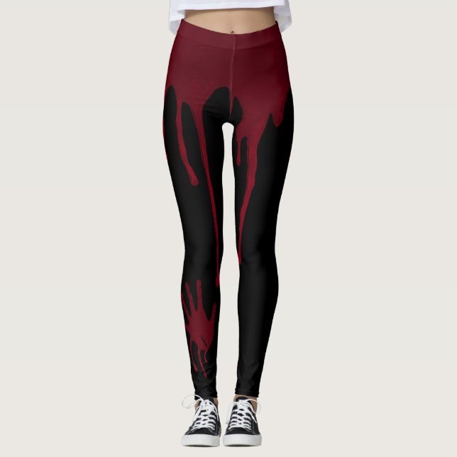 Leggings Guêtres de sang (Devant)