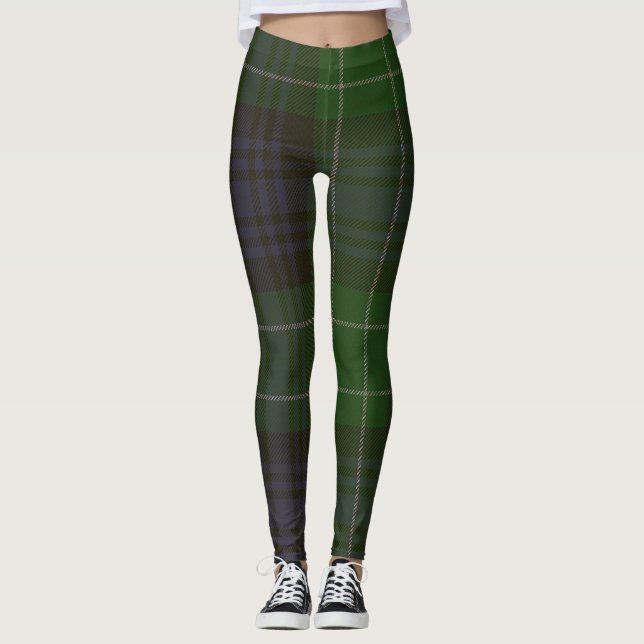 Leggings Guêtres de tartan d'Abercrombie (Devant)