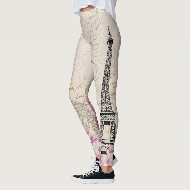 Leggings Guêtres de Tour Eiffel (Gauche)
