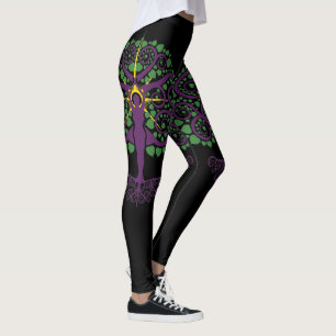 Leggings Guêtres de yoga d'arbre de Bodhi