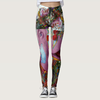 Leggings Guêtres de yoga de paix d'éléphant