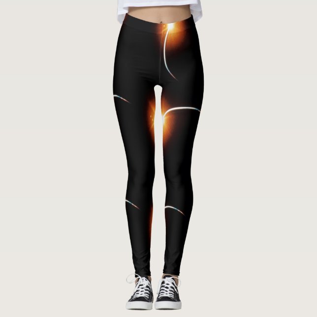 Leggings Guêtres d'éclipse (Devant)