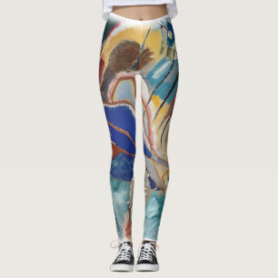 Leggings Guêtres d'impression de Kandinski