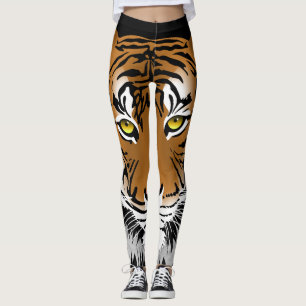 Leggings Guêtres d'impression de tigre