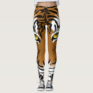 Leggings Guêtres d'impression de tigre