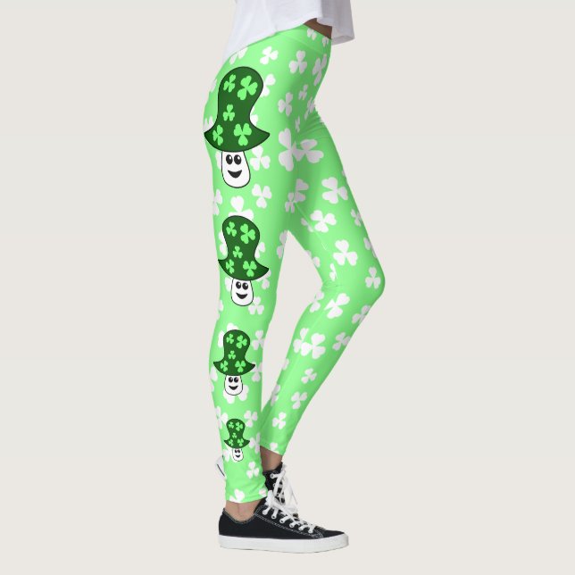 Leggings Guêtres du champignon de St Patrick (Droite)